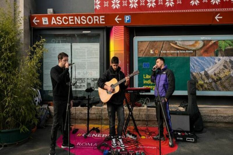 A Monte Ciocci un grande palco per i giovani cantanti: nasce un nuovo Talent Corner. Il quinto impianto a Roma