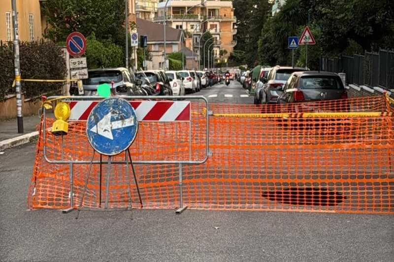 Balduina cede ancora: si apre una nuova voragine nel quartiere