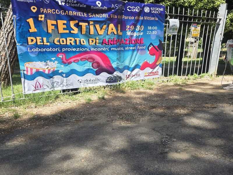 L’associazione Animare, Balduina’S e Rete Trionfale presentano il Festival del Corto diAnimazione, venerdì 29 e sabato 30 maggio al parco Gabriele Sandri